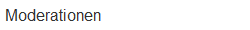 Moderationen
